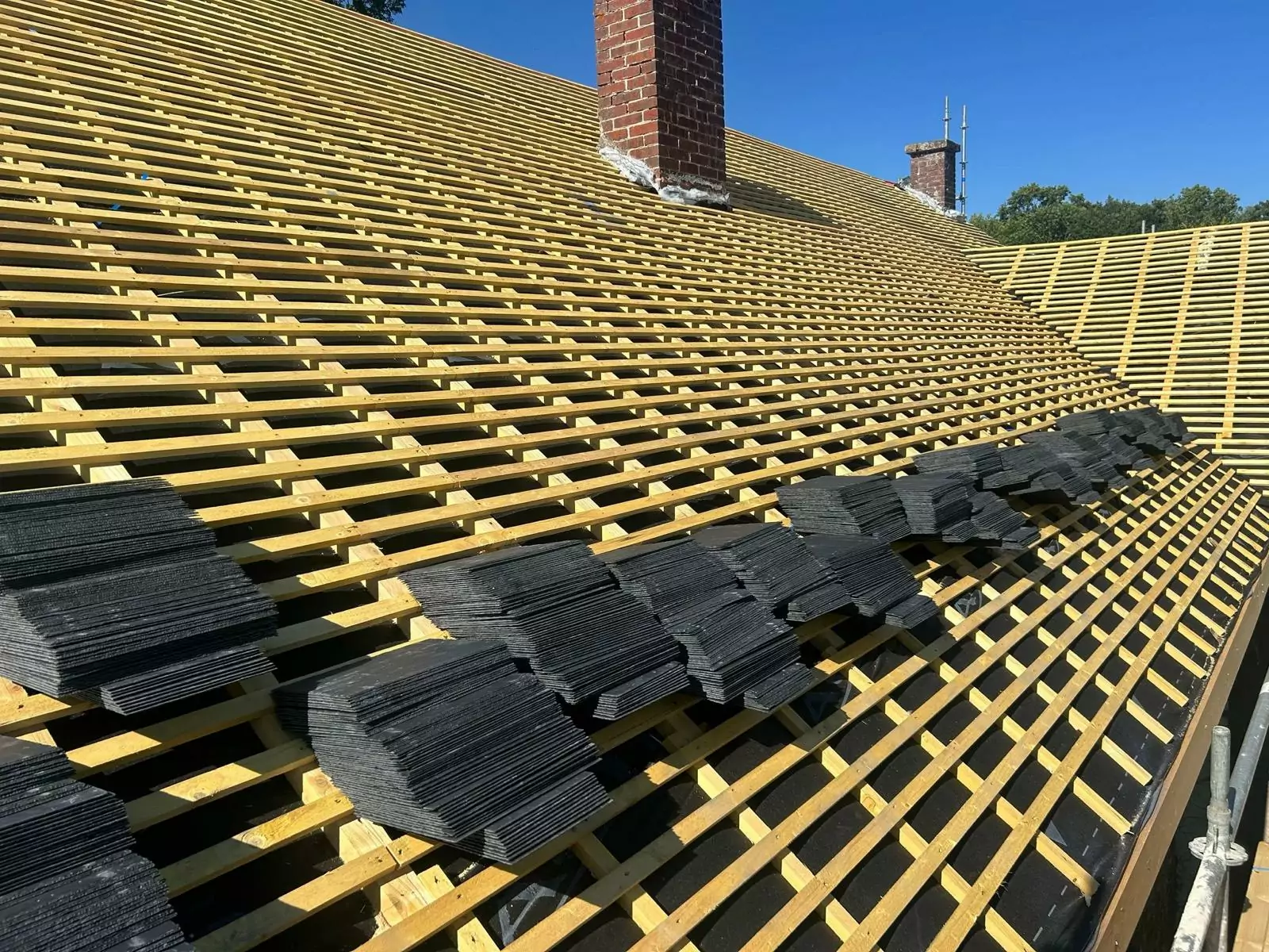 Chantier de couverture