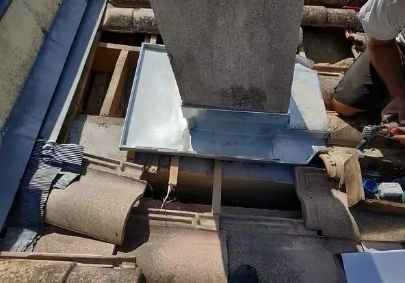 Chantier de couverture