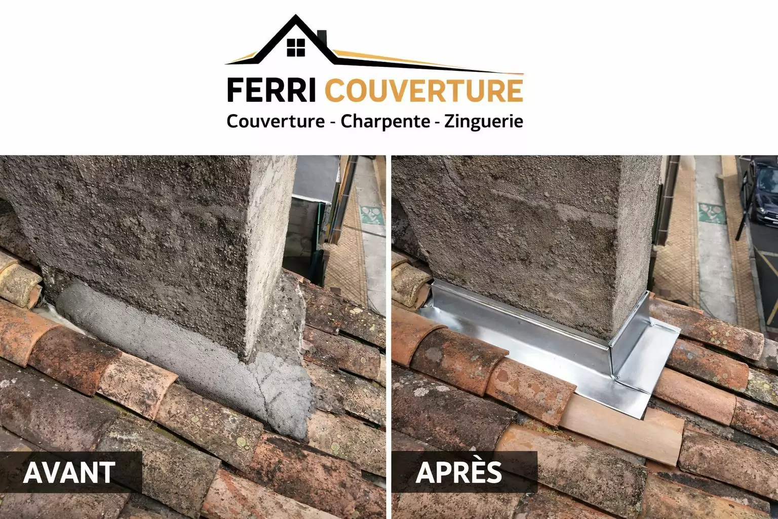 Toiture typique Bezons